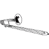 Trombone Drawing