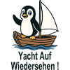 Penguin Sailing Dinghy Yacht Goodbye