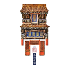 Chinesisch_Architektur in Kongmiao_Dacheng 1727