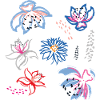Blumenornament