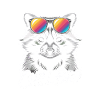Waschbär Chill Bro Shirt Racoon