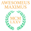 AWESOMEUS MAXIMUS MCMLXXV 1975