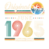 June 1965 Vintage Retro Birthday Gift