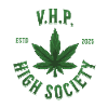 Cannabis T-Shirt Mariuhana High Society