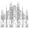 Milano city
