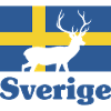 Sweden Flag Moose Gift