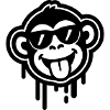 Monkey Cool Funny
