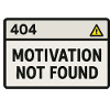 404 Motivation introuvable – Nerd-Design