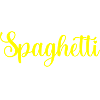 Bauch voll Spaghetti alles paletti