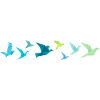 Origami Bird Migration