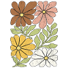 Wildblumen Boho