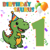 Birthdaysaurus – Dino Birthday
