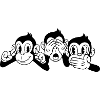 3 wise monkeys
