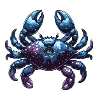 Blueberry crab