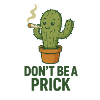Cactus with Cigar – Saying