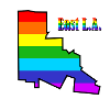 EAST L.A. rainbow