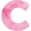 The letter C