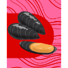 Moules funky