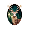 Cerf majestueux