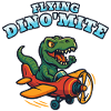 Flying Dino'Mite Plane