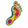 Fascinating thermal footprint