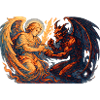 Celestial Archangel vs Infernal Beast