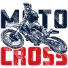 Jumping Motocross Rider