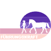 Reiterin mit Pferd Führungskraft