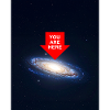You Are Here Galaxy Galaxie