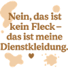 Das ist kein Fleck! (beige)