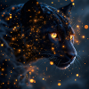 Power Animal Black Guepard