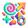 Neon Dreams – 3D Abstract Shapes Explosion