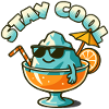 Stay Cool Isbjerg i Sommerglas