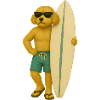 Surfer Scott - Sommer, Sonne, Strand