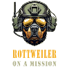 Rottweiler on a mission