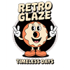 Retro Glaze Donut Retro Cartoon