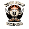 Retro Roast Coffee Retro Cartoon