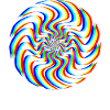Glitch Spiral – Optical Illusion