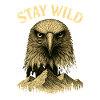 Stay Wild - Majestic Eagle