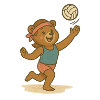 Beach volleyball - Bear