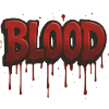 BLOOD on street