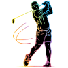 Golfer Silhouette Golf