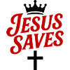 Jesus saves the cross