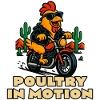 Poultry in Motion: Chicken biker