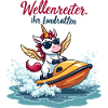 Wellenreiter-Einhorn