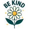 Inspirational flower with message