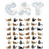 CAT Mosaic Letters