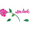 all the best with a rose