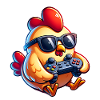 Gaming Gamer Chicken Chickens