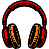 Headphone icon music